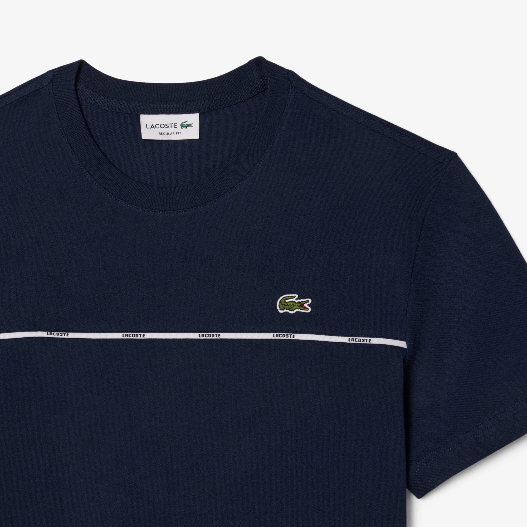 Áo Thun Lacoste Nam Dáng Suông Có Logo Lacoste