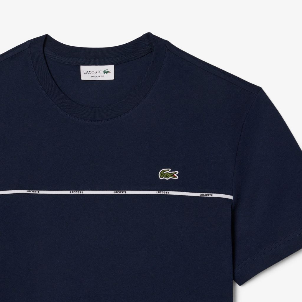 Áo Thun Lacoste Nam Dáng Suông Có Logo Lacoste