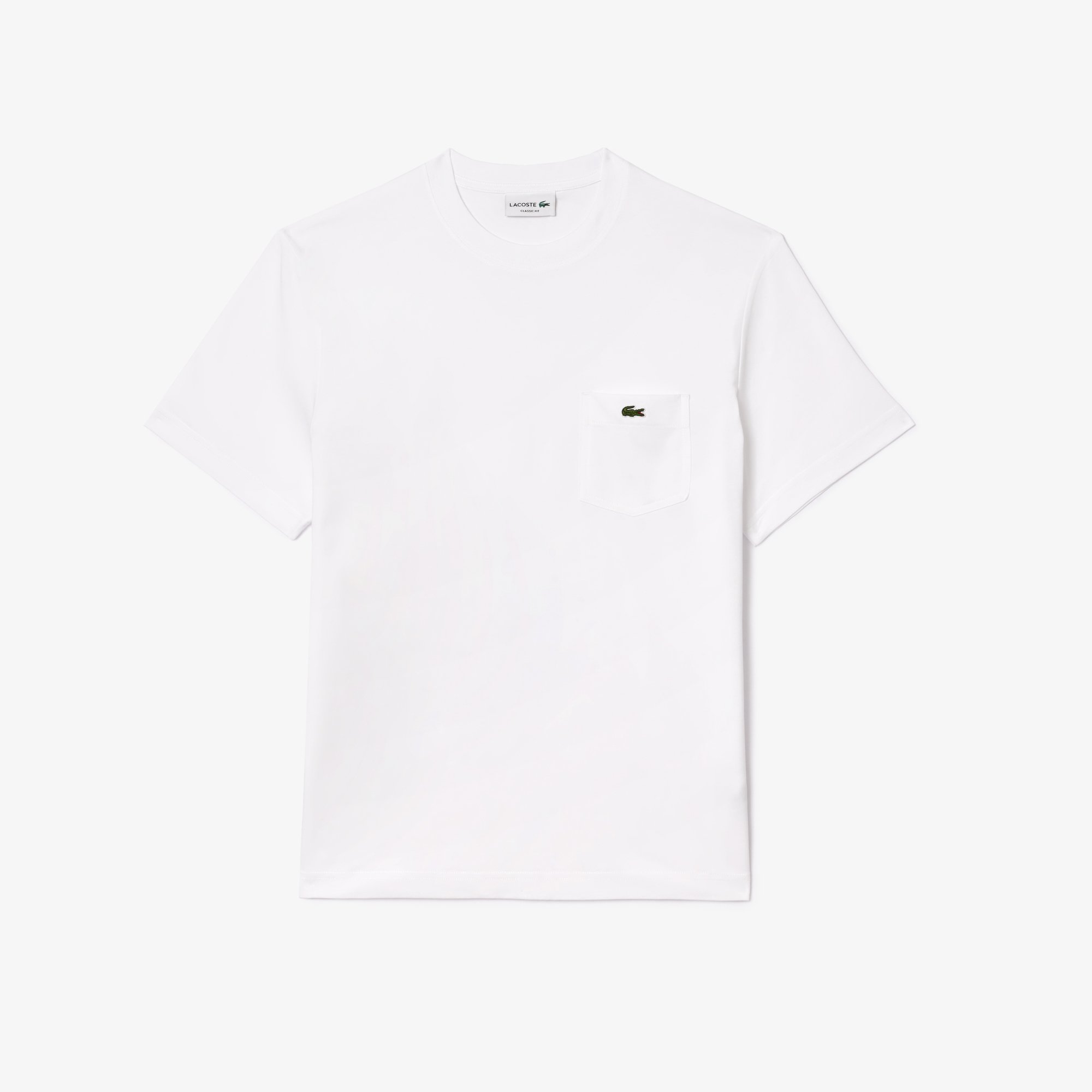 Áo Thun Lacoste Nam Chất Liệu Cotton Có Túi Ngực