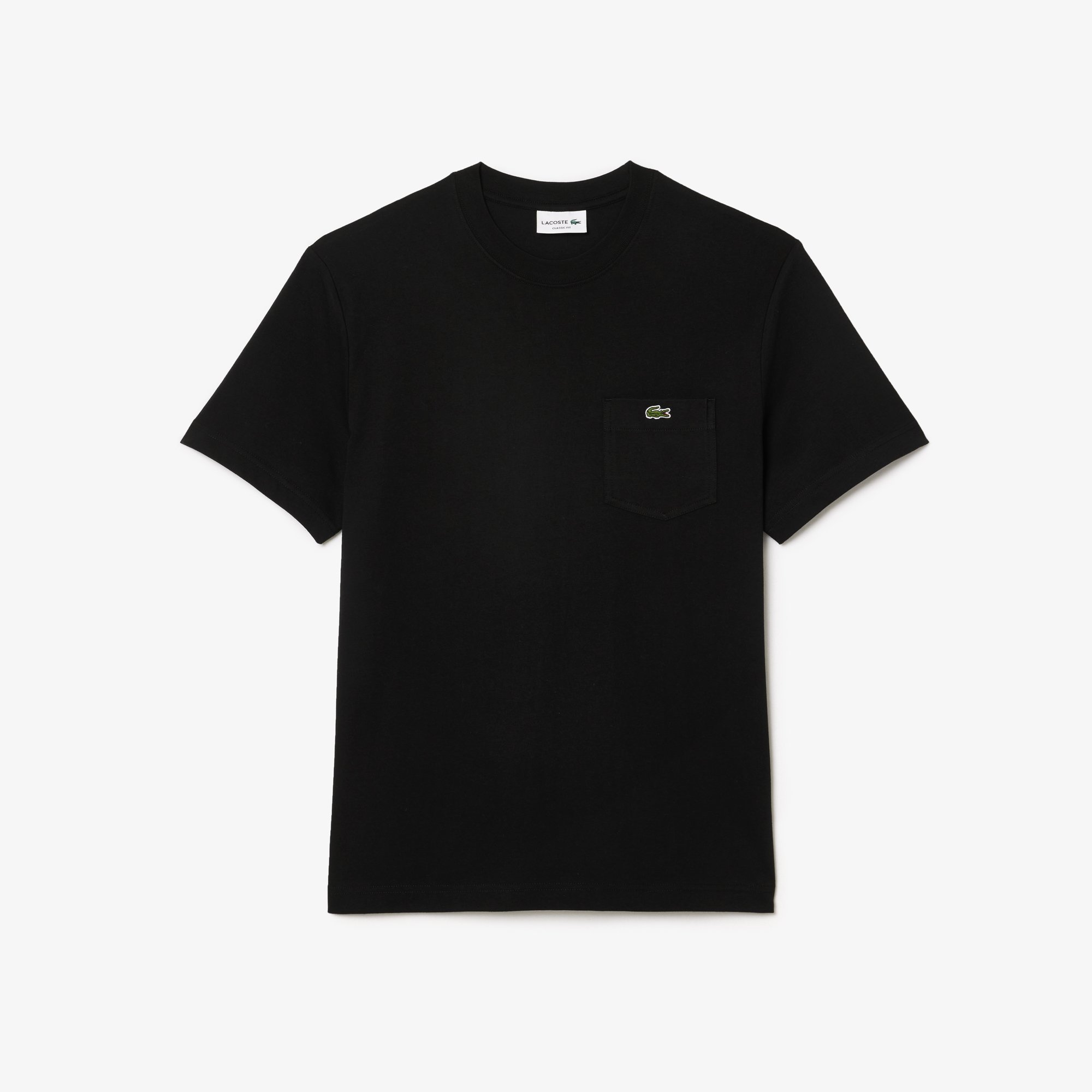 Áo Thun Lacoste Nam Chất Liệu Cotton Có Túi Ngực
