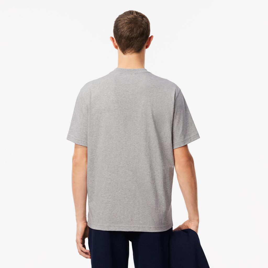 Áo Thun Lacoste Nam Chất Liệu Cotton Có Túi Ngực