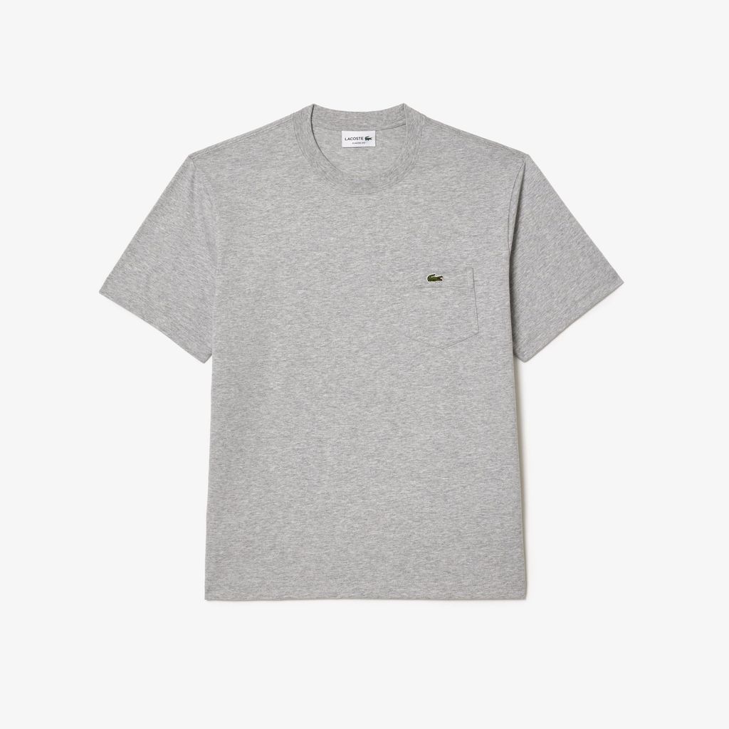 Áo Thun Lacoste Nam Chất Liệu Cotton Có Túi Ngực
