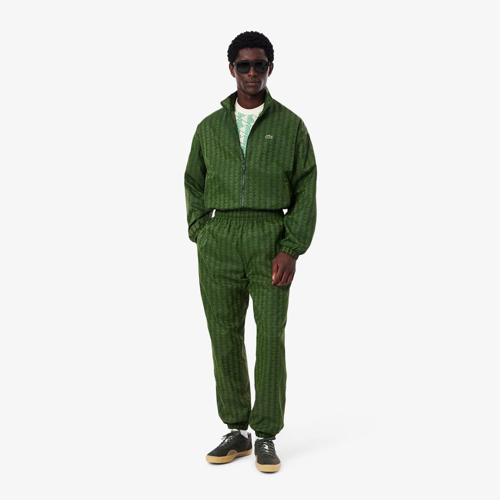 Áo Thun Lacoste Nam Chất Liệu Cotton Họa Tiết Monogram