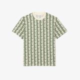 Áo Thun Lacoste Nam Chất Liệu Cotton Họa Tiết Monogram