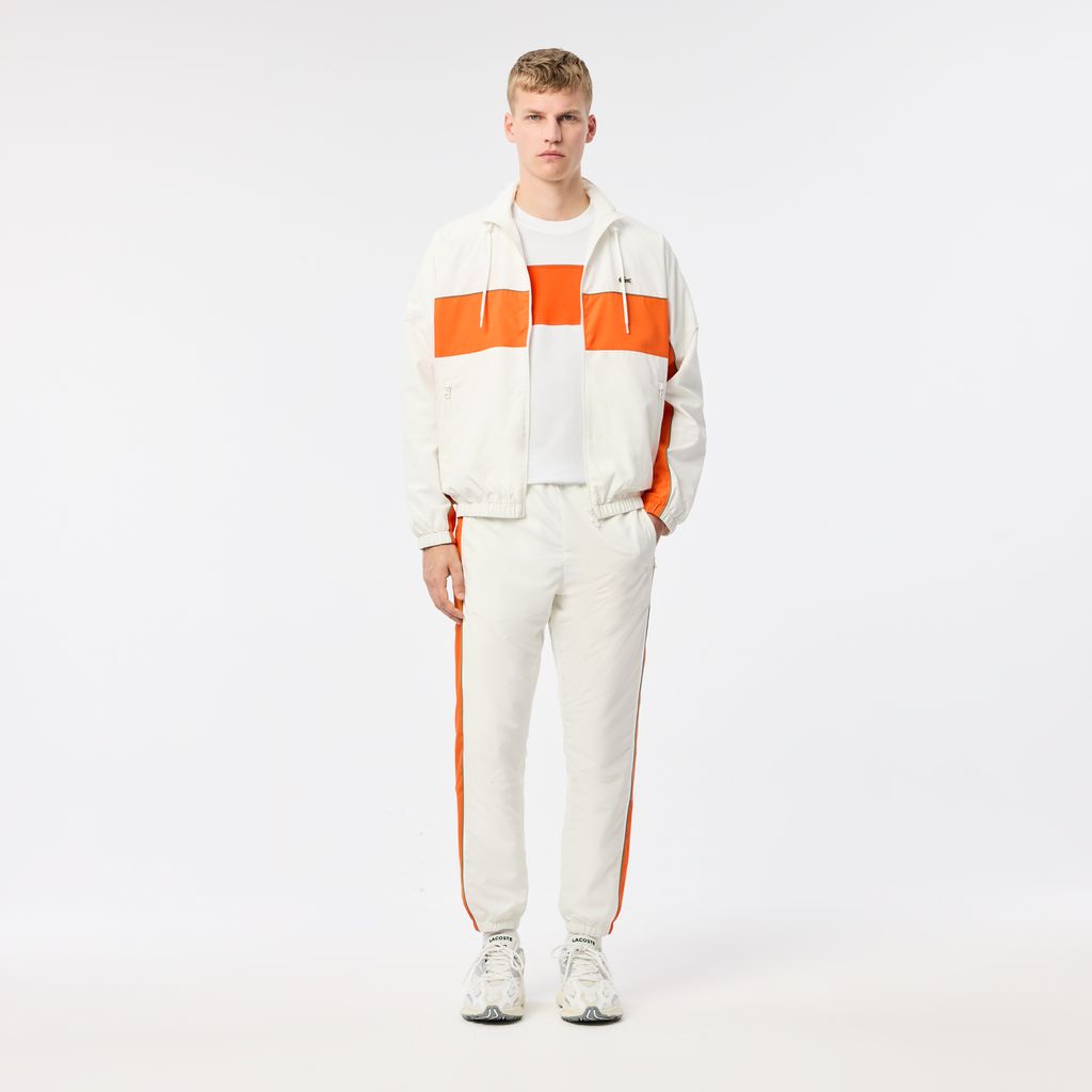 Áo Thun Lacoste Nam Chất Liệu Jersey Cotton Họa Tiết Color-Block