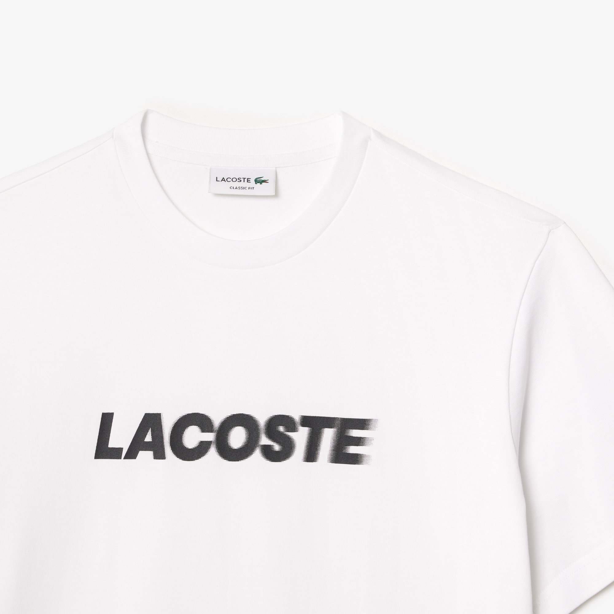 Áo Thun Lacoste Nam Chất Liệu Cotton Dày Có Logo