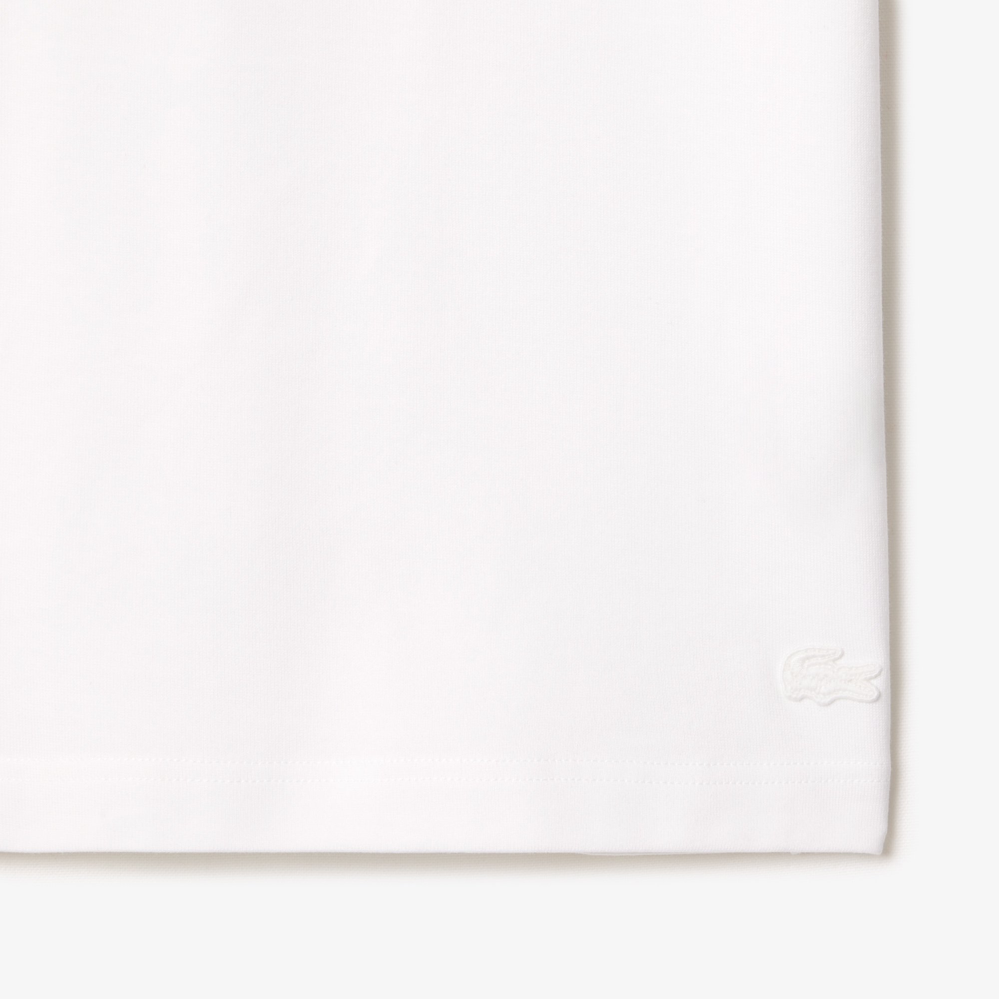 Áo Thun Lacoste Nam Chất Liệu Cotton Dày Có Logo