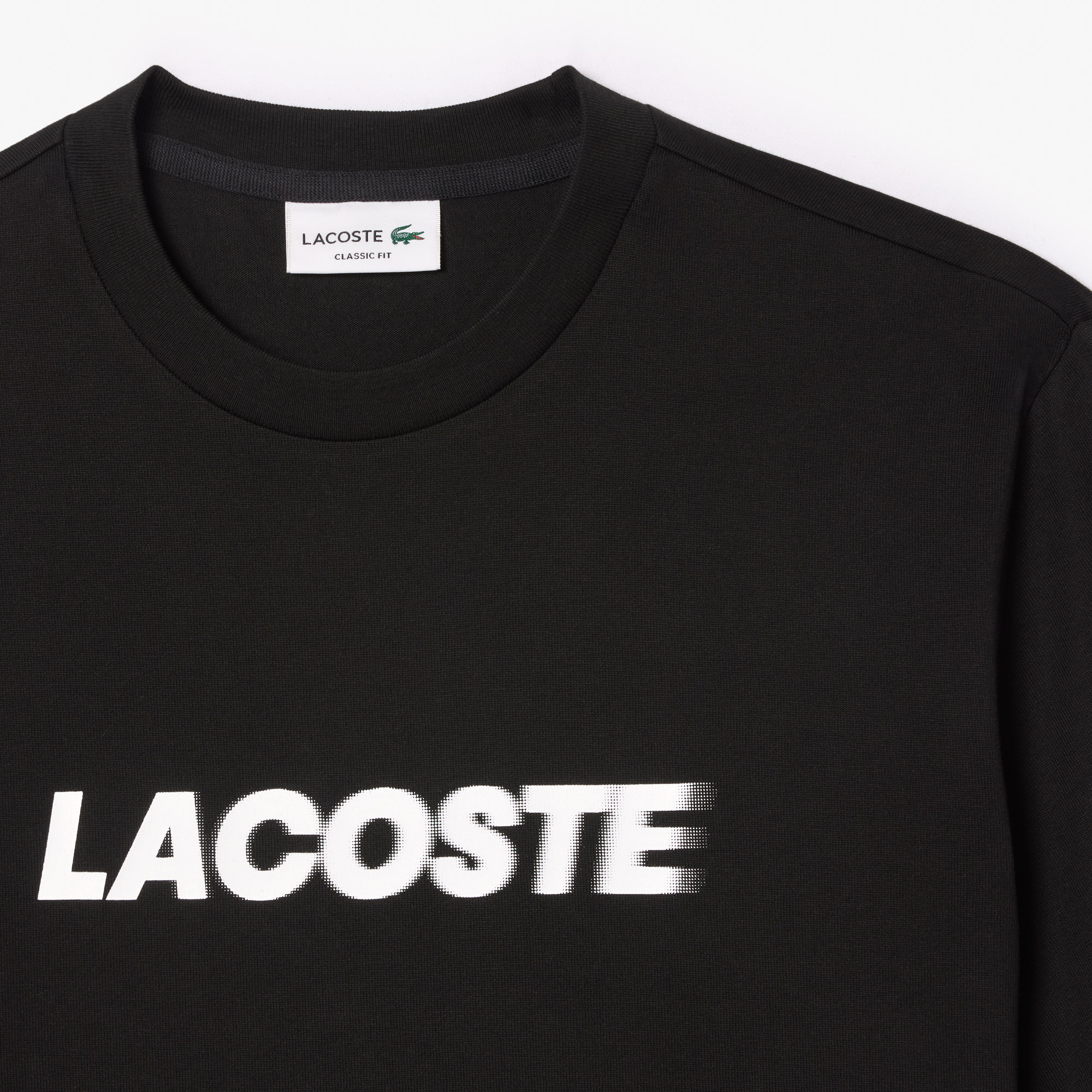 Áo Thun Lacoste Nam Chất Liệu Cotton Dày Có Logo
