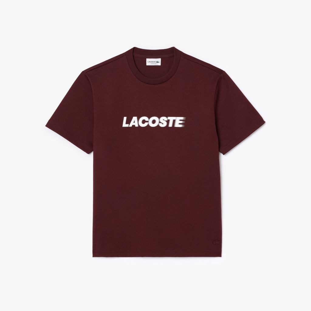 Áo Thun Lacoste Nam Chất Liệu Cotton Dày Có Logo