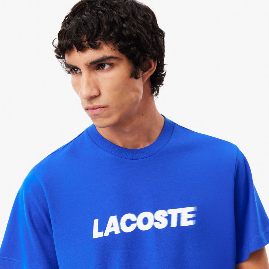 Áo Thun Lacoste Nam Chất Liệu Cotton Dày Có Logo