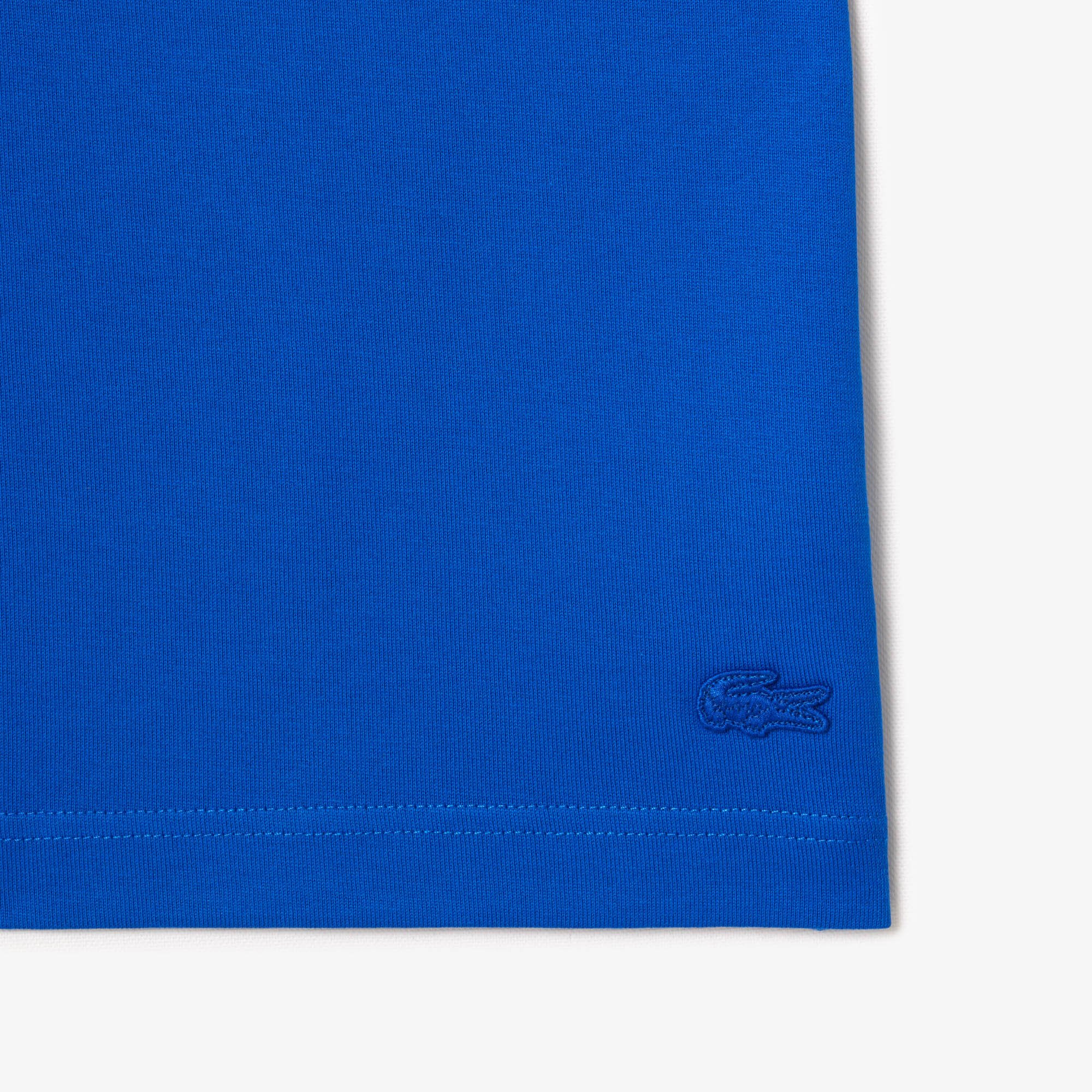Áo Thun Lacoste Nam Chất Liệu Cotton Dày Có Logo