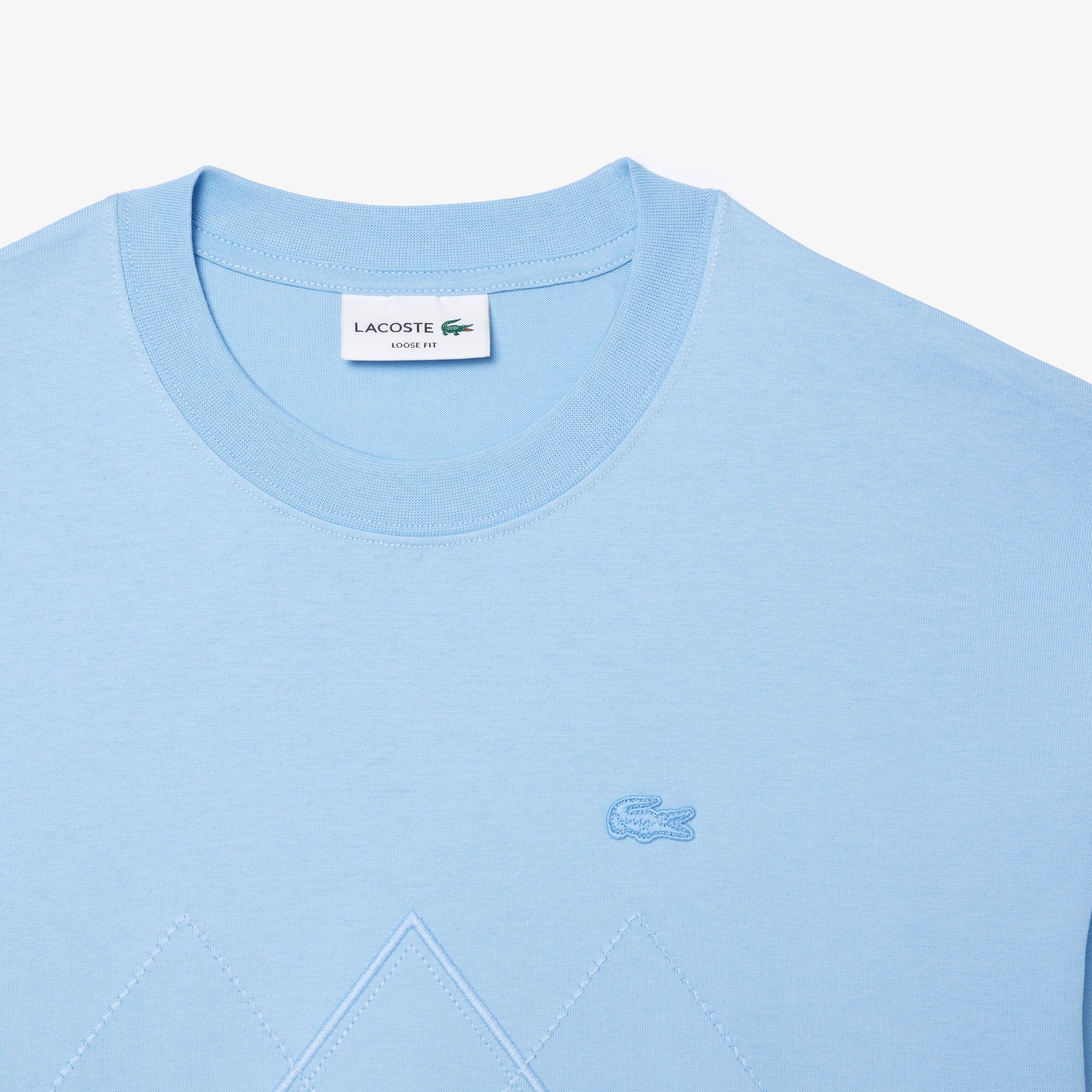 Áo Thun Lacoste Nam Dáng Rộng Chất Liệu Cotton