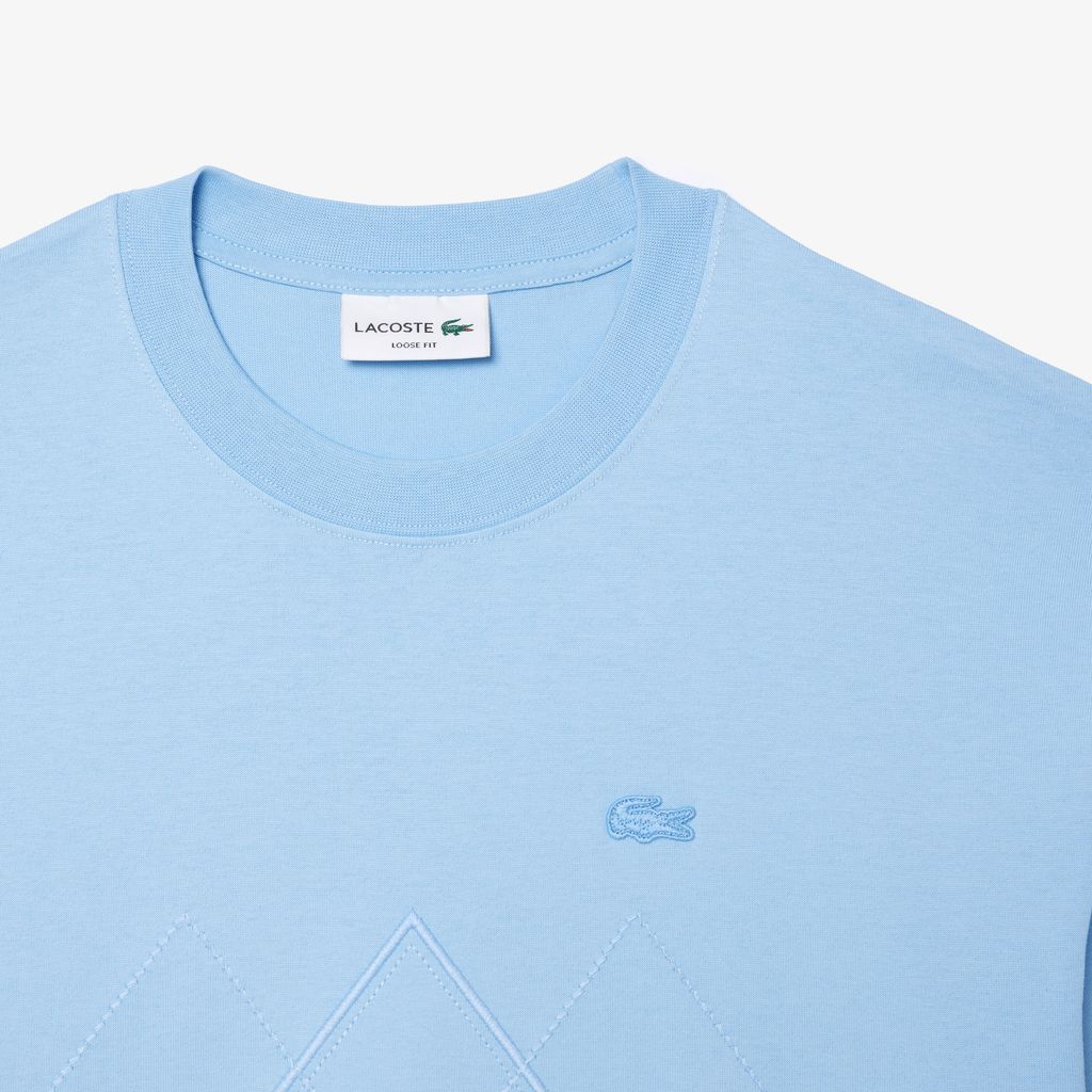 Áo Thun Lacoste Nam Dáng Rộng Chất Liệu Cotton