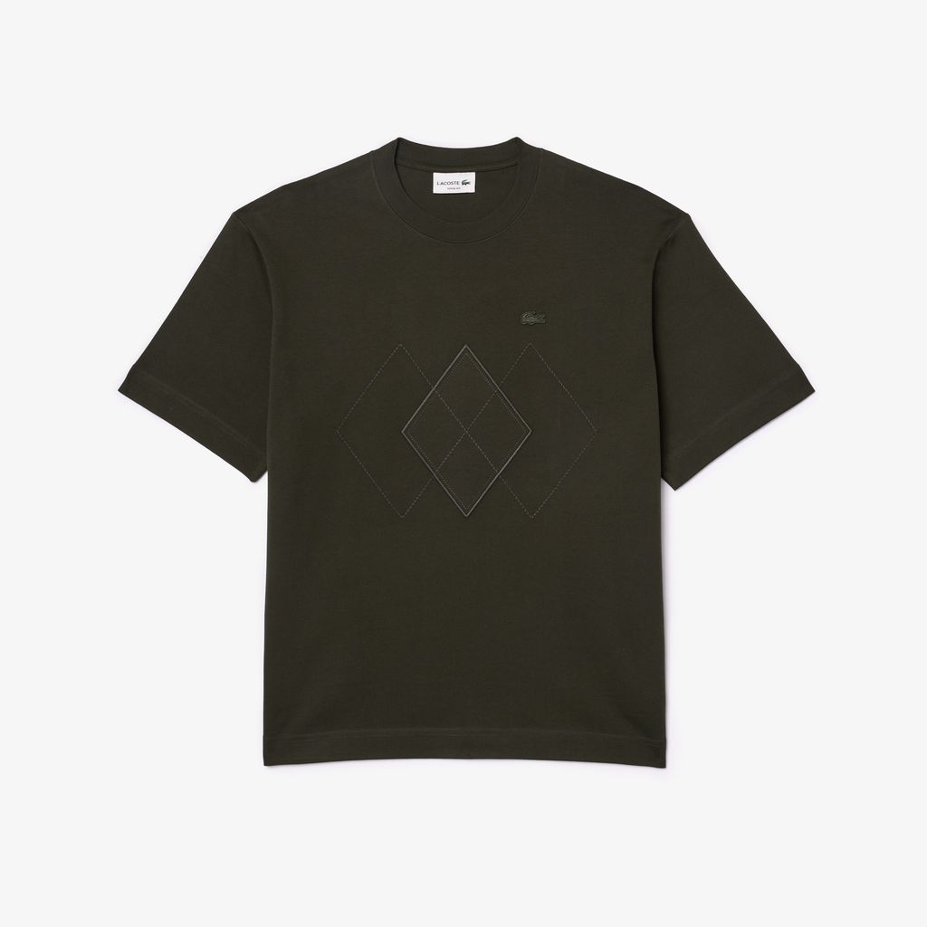 Áo Thun Lacoste Nam Dáng Rộng Chất Liệu Cotton