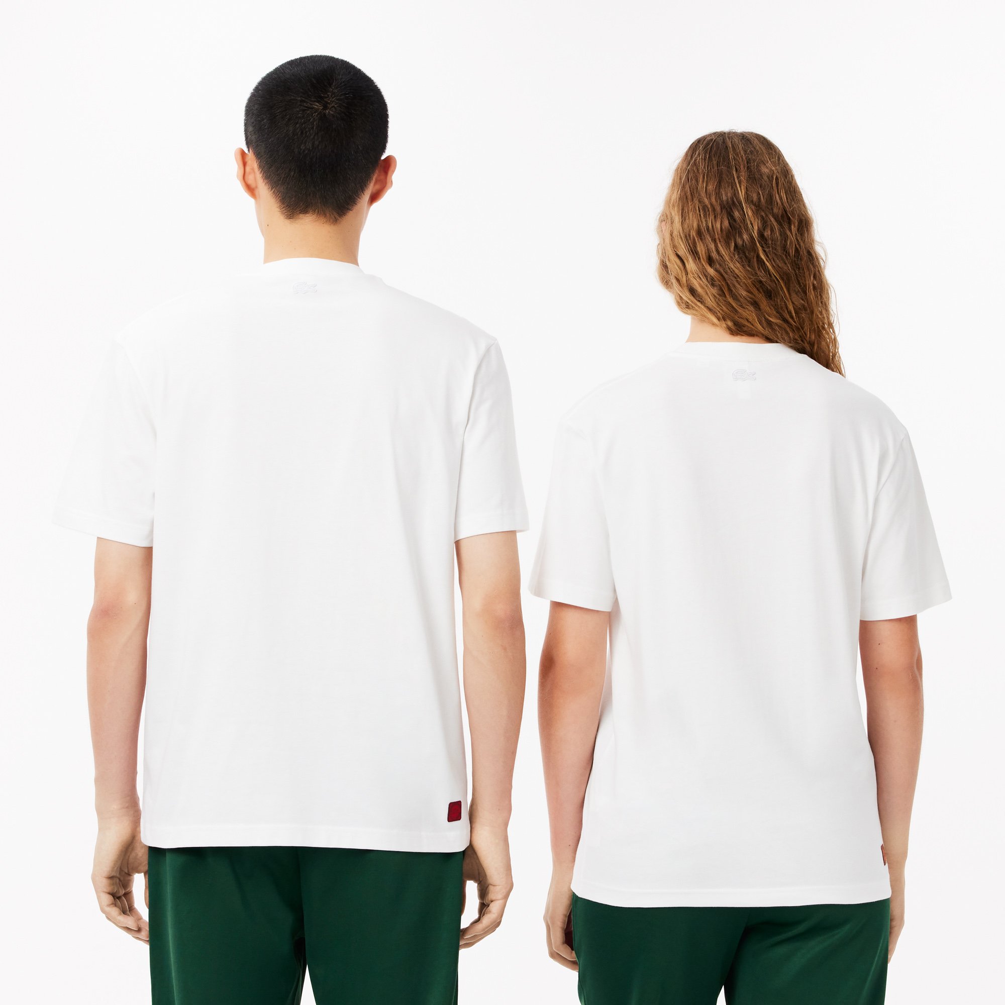 Áo Thun Lacoste Nam Lacoste x Clot Dáng Suông Chất Liệu Cotton