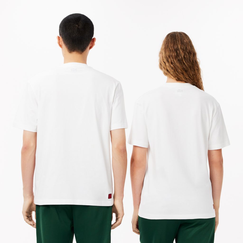 Áo Thun Lacoste Nam Lacoste x Clot Dáng Suông Chất Liệu Cotton