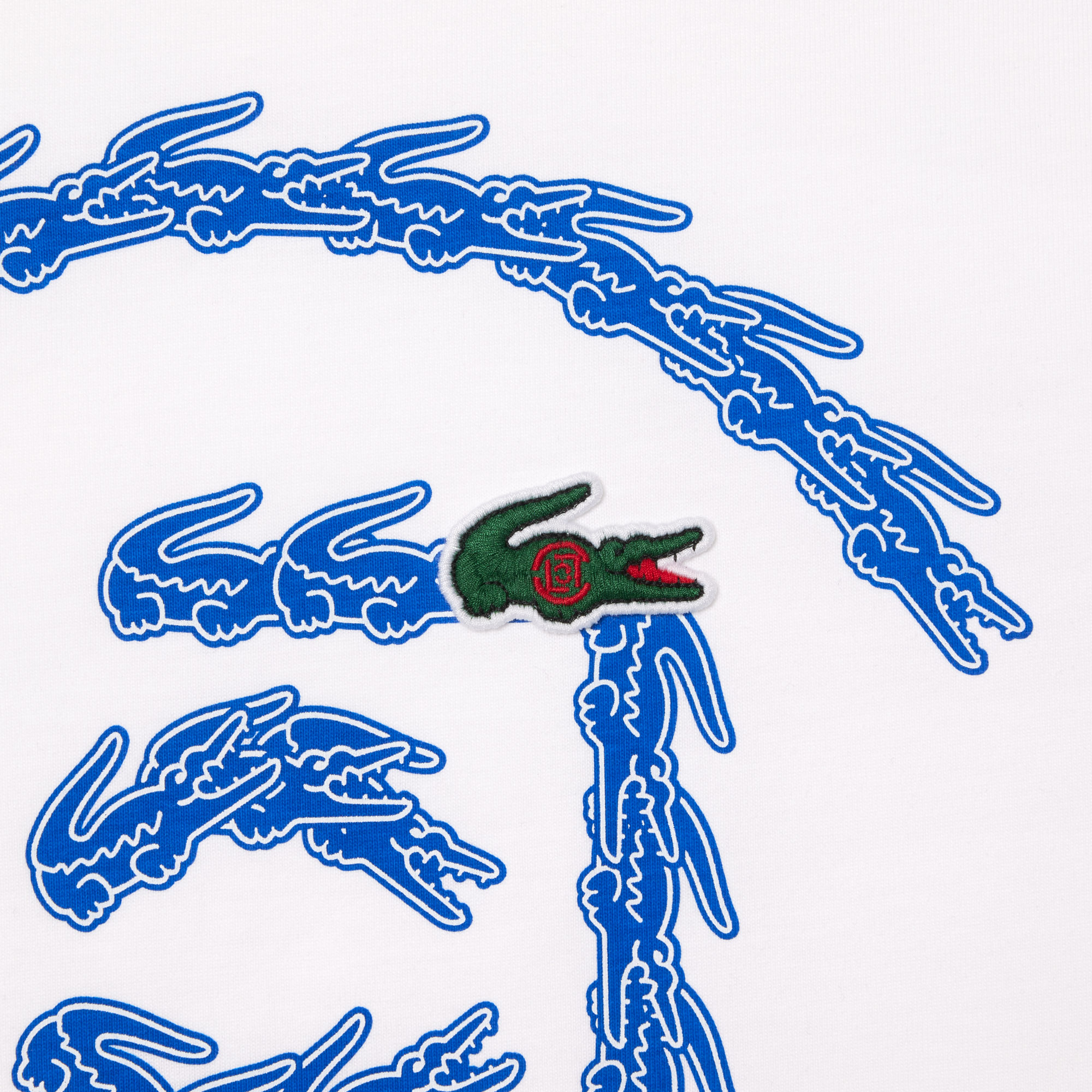 Áo Thun Lacoste Nam Lacoste x Clot Dáng Suông Chất Liệu Cotton