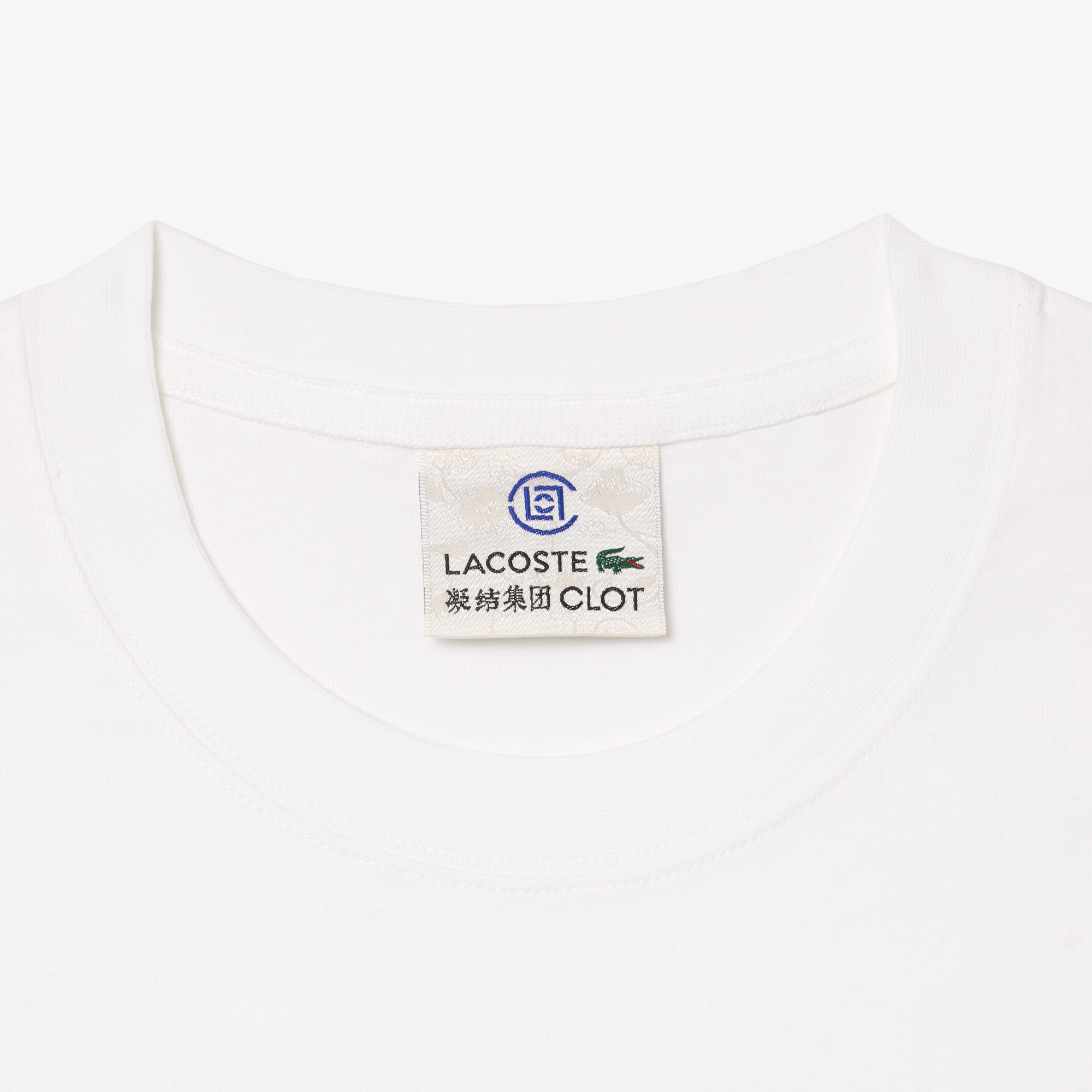 Áo Thun Lacoste Nam Lacoste x Clot Dáng Suông Chất Liệu Cotton