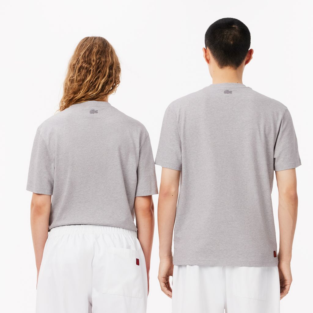 Áo Thun Lacoste Nam Lacoste x CLOT Chất Liệu Cotton Họa Tiết In