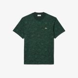 Áo Thun Lacoste Nam Chất Liệu Cotton Dày Họa Tiết In