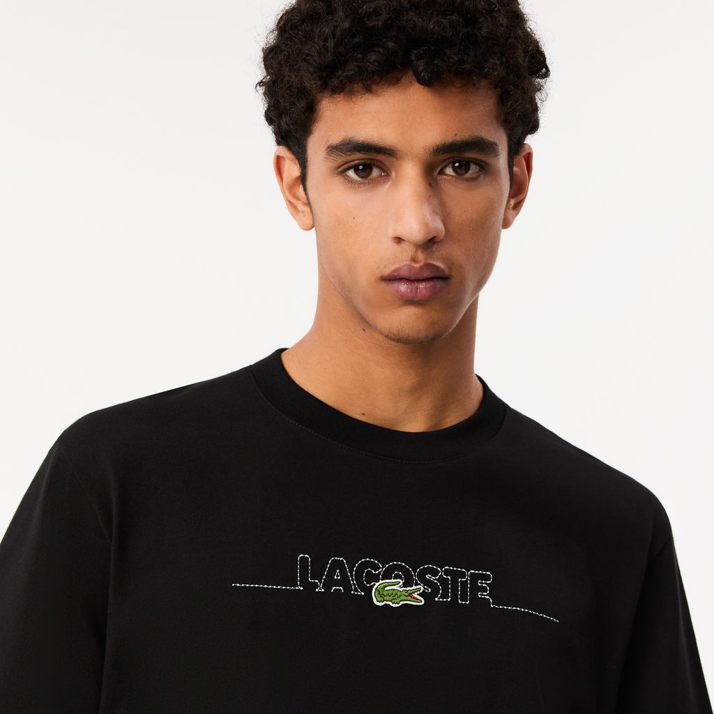 Áo Thun Lacoste Nam Thêu Sản Xuất Tại Pháp