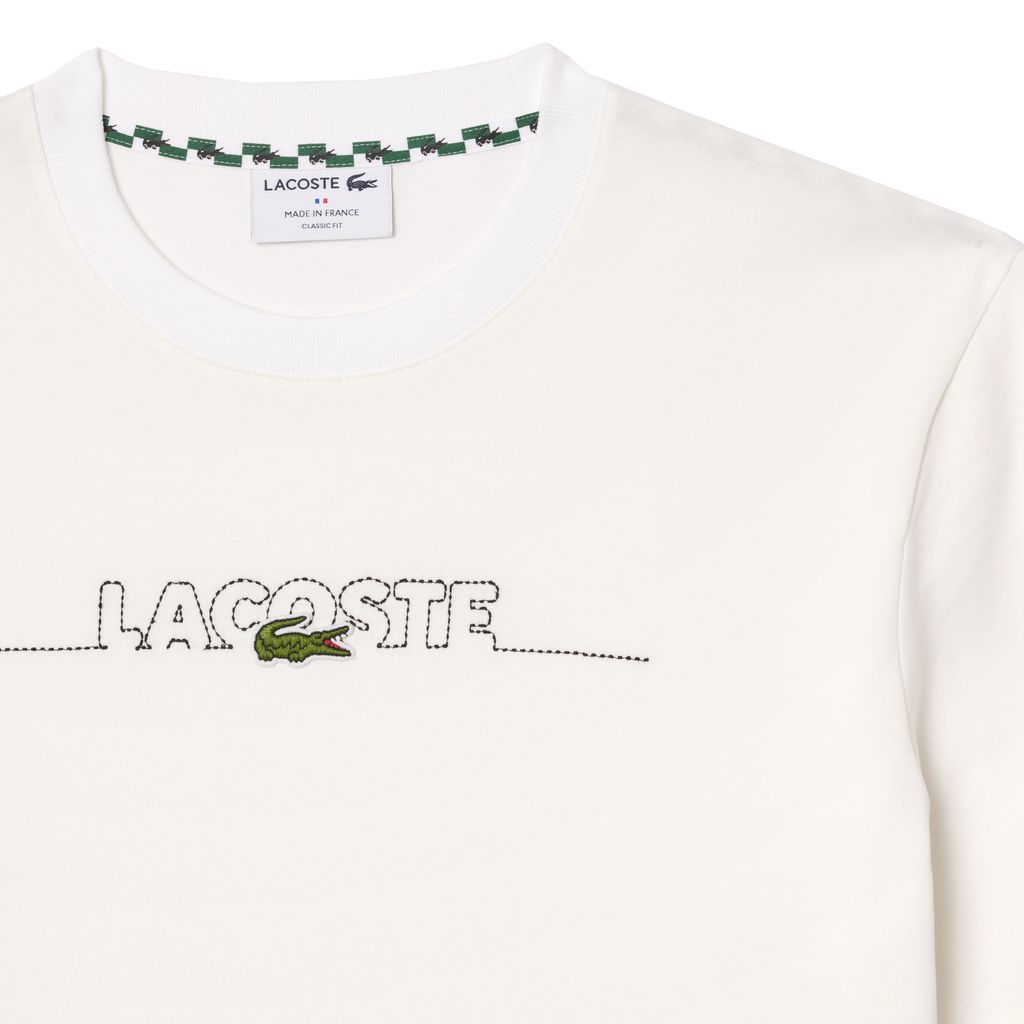 Áo Thun Lacoste Nam Thêu Sản Xuất Tại Pháp