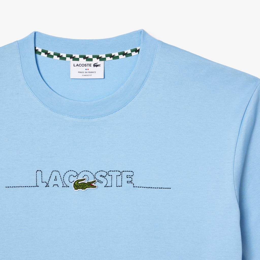 Áo Thun Lacoste Nam Thêu Sản Xuất Tại Pháp