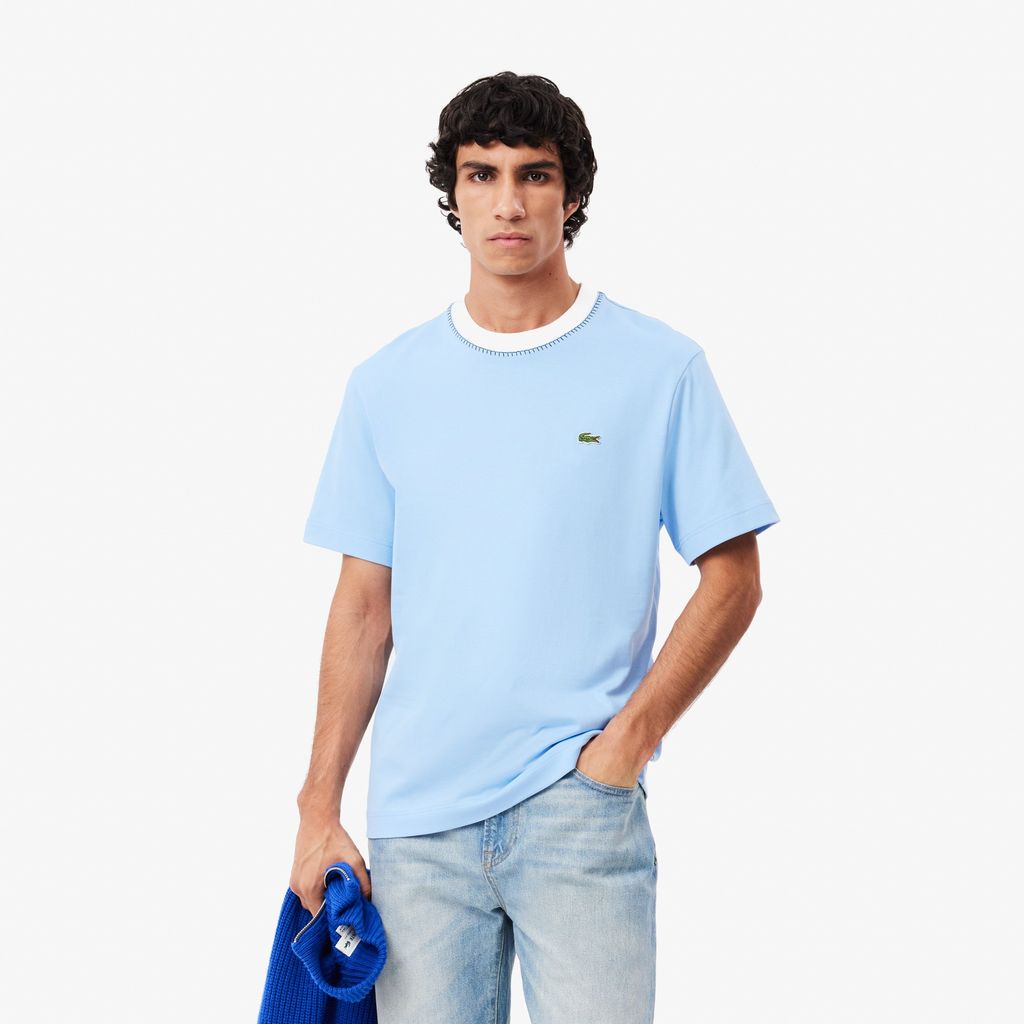 Áo Thun Lacoste Nam Chất Liệu Cotton Dày Sản Xuất Tại Pháp