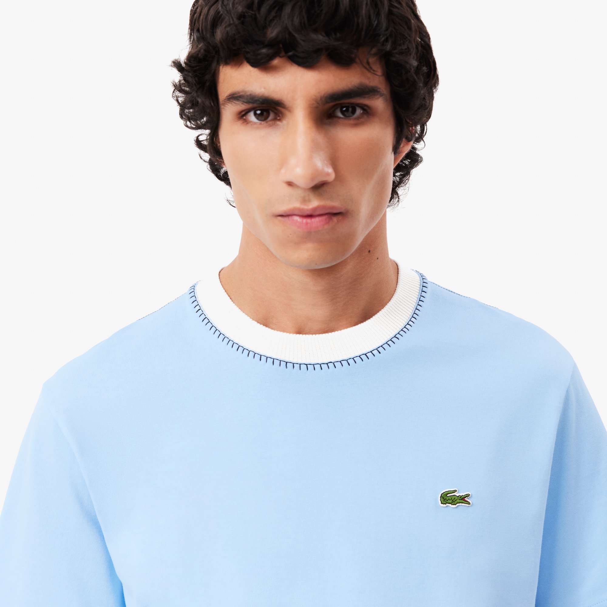 Áo Thun Lacoste Nam Chất Liệu Cotton Dày Sản Xuất Tại Pháp