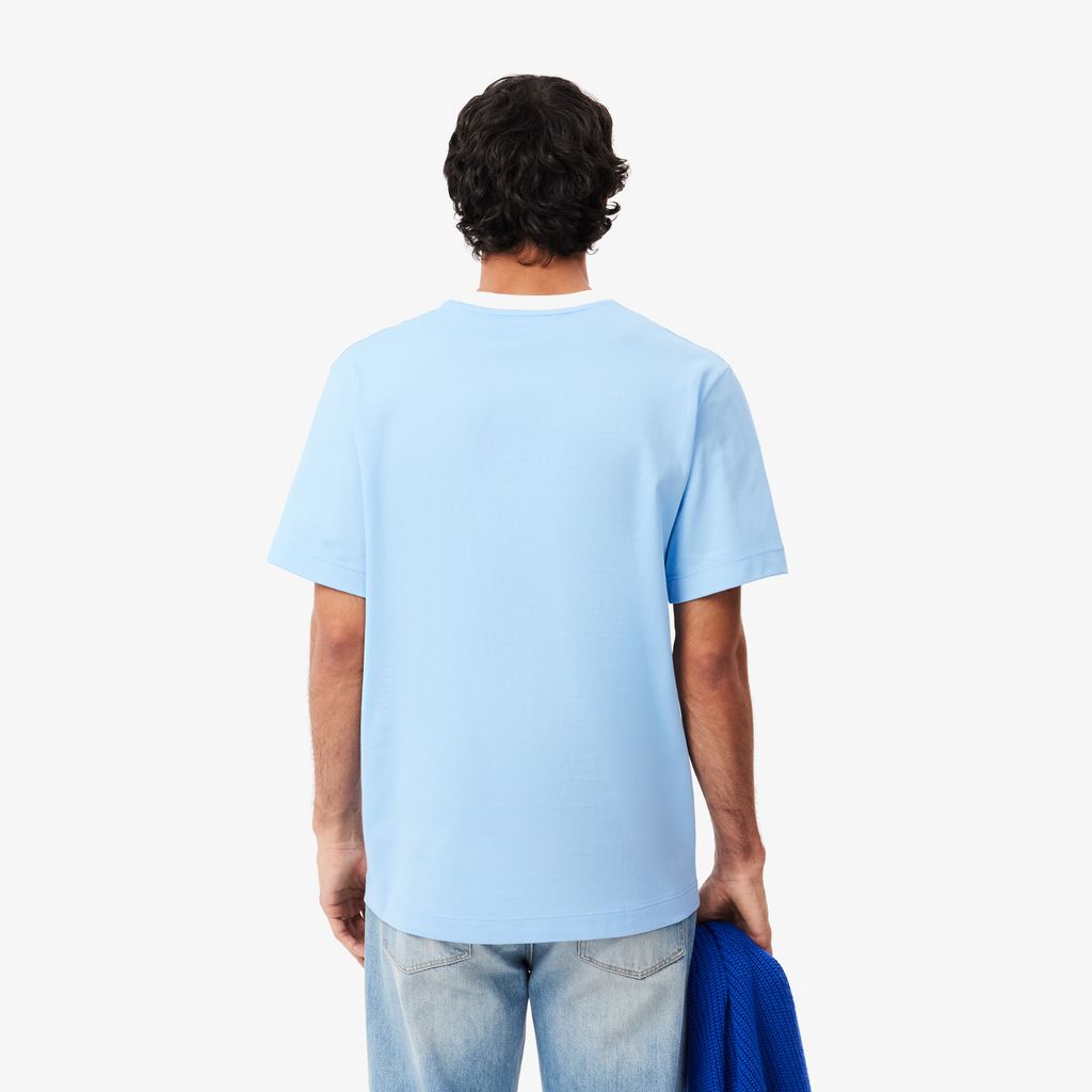 Áo Thun Lacoste Nam Chất Liệu Cotton Dày Sản Xuất Tại Pháp