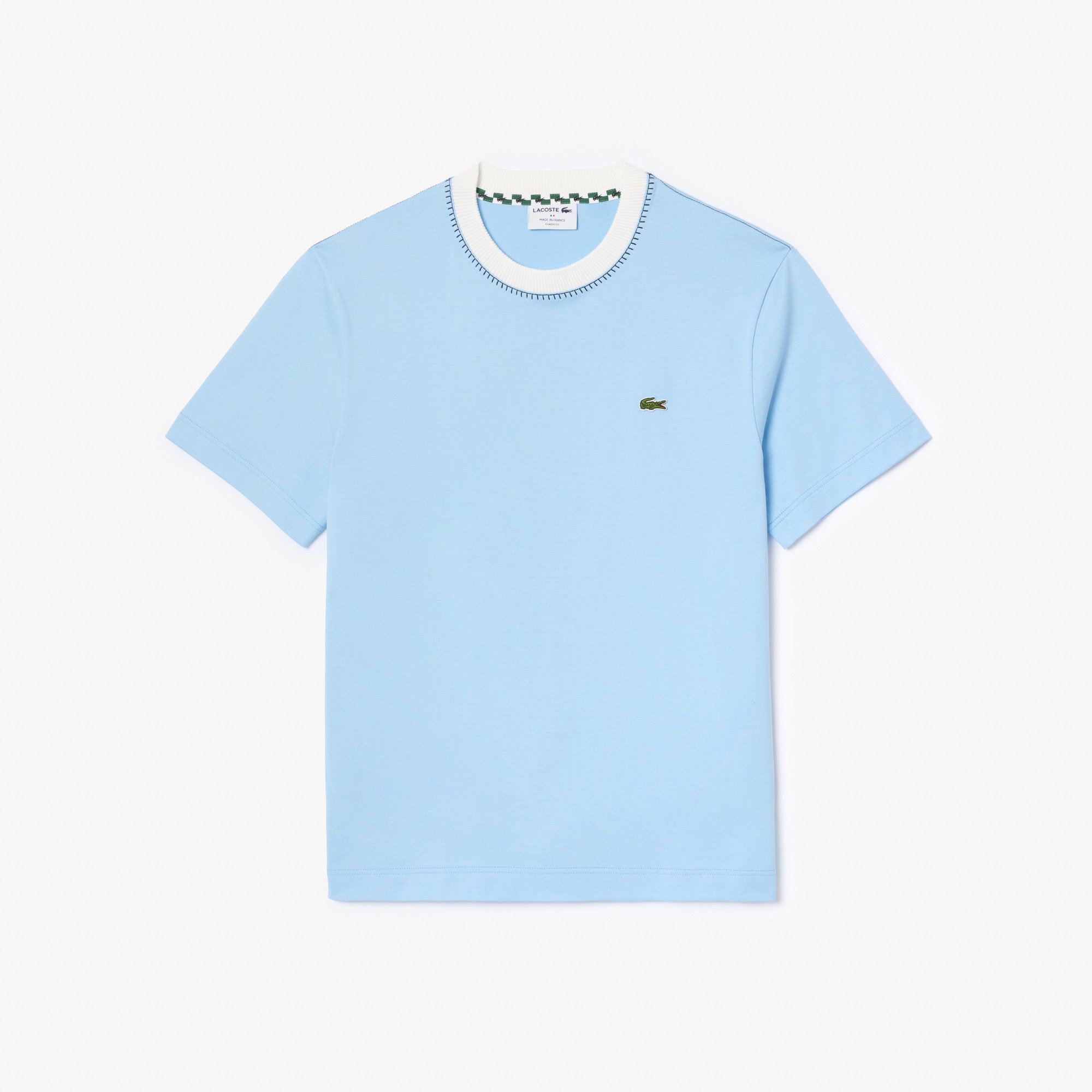Áo Thun Lacoste Nam Chất Liệu Cotton Dày Sản Xuất Tại Pháp