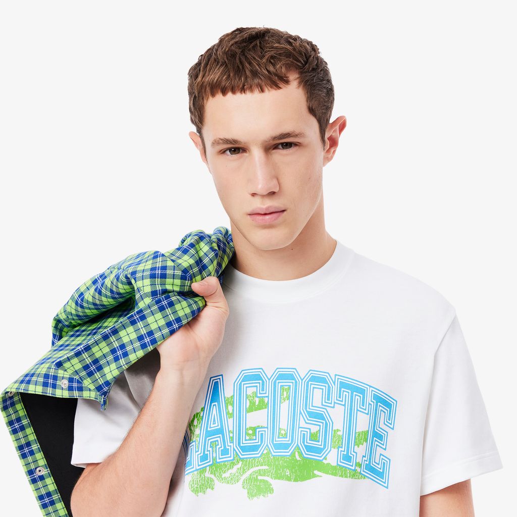 Áo Thun Lacoste Nam Chất Liệu Cotton Jersey