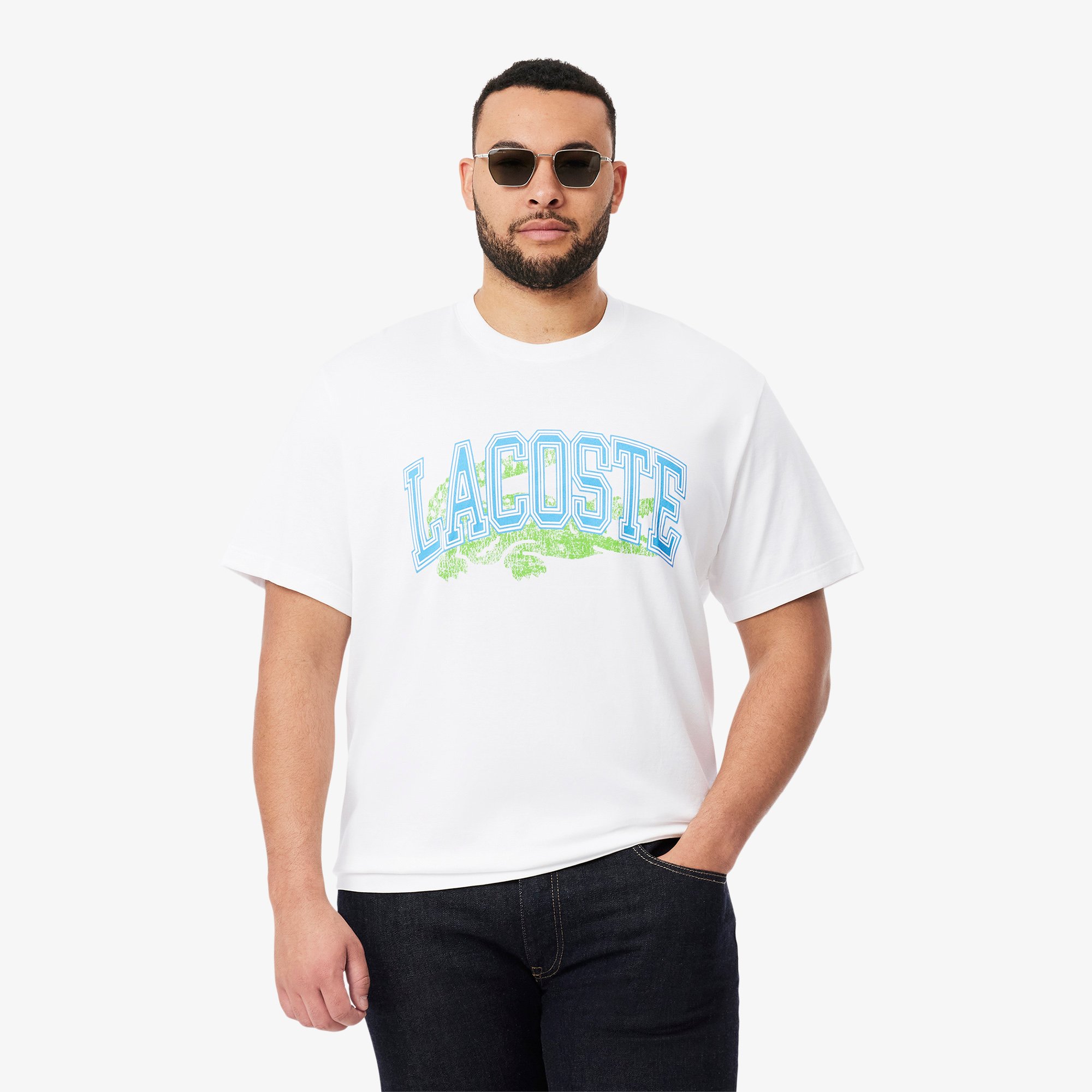 Áo Thun Lacoste Nam Chất Liệu Cotton Jersey