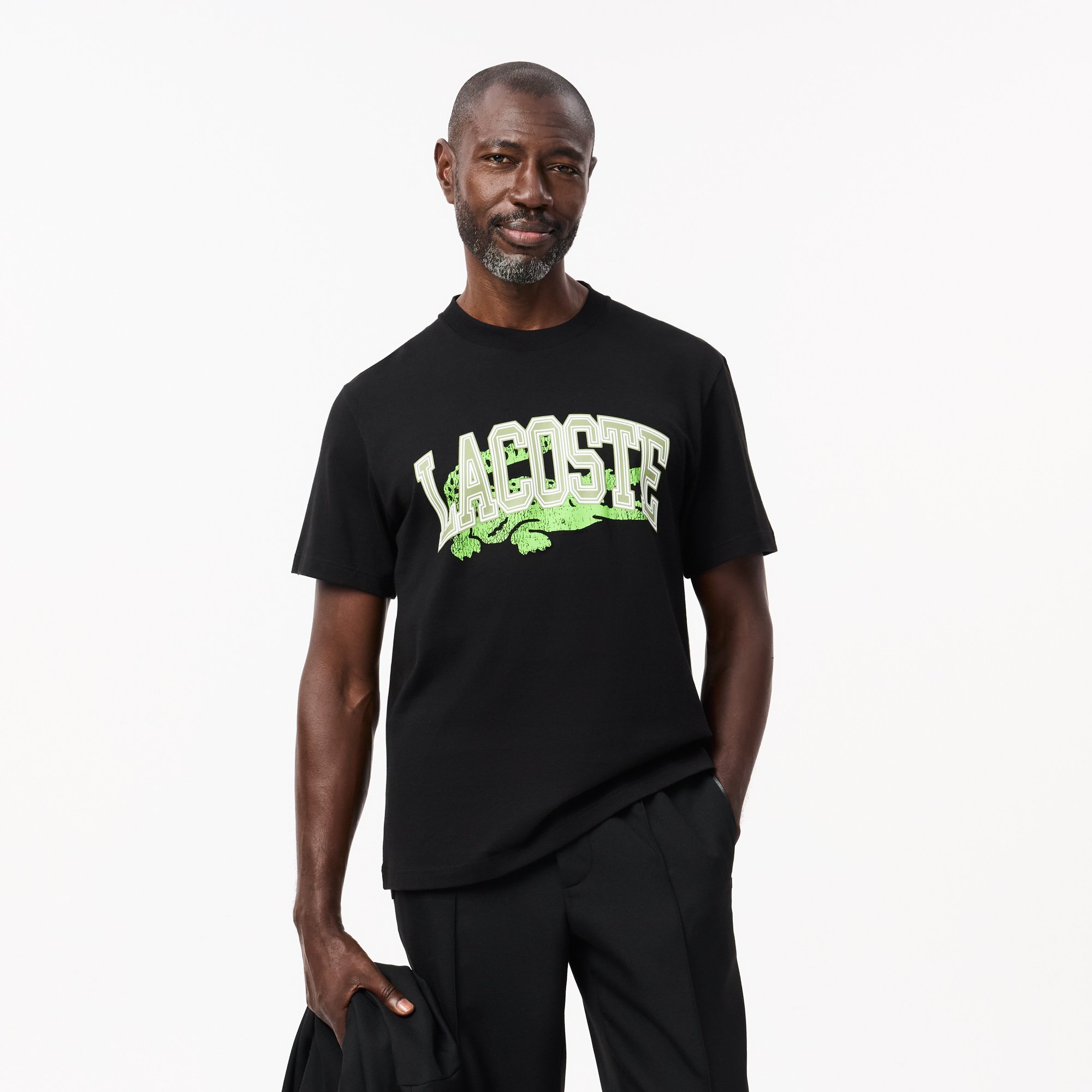 Áo Thun Lacoste Nam Chất Liệu Cotton Jersey