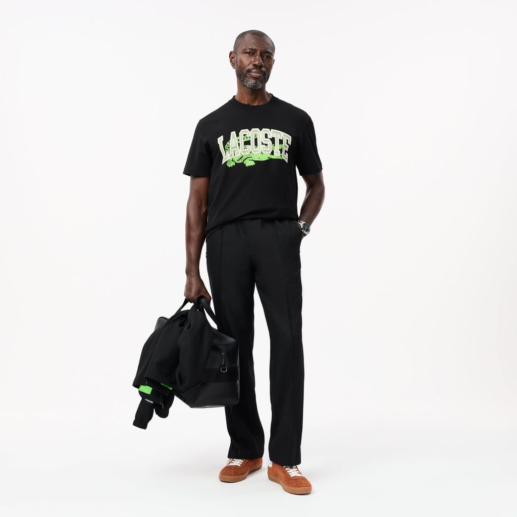 Áo Thun Lacoste Nam Chất Liệu Cotton Jersey