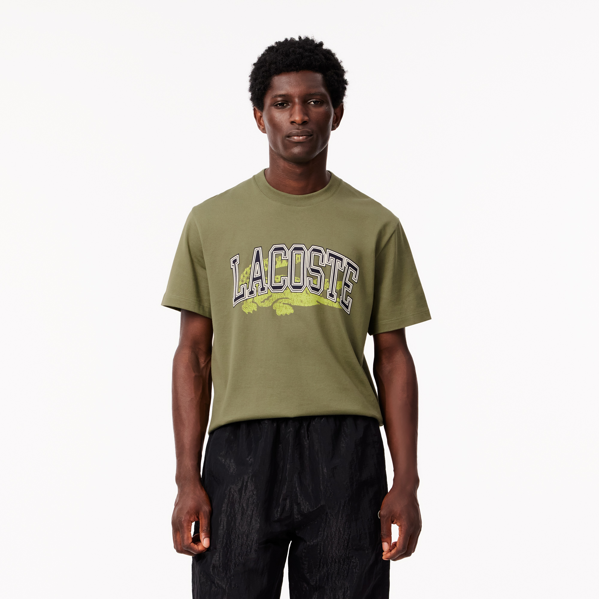 Áo Thun Lacoste Nam Chất Liệu Cotton Jersey