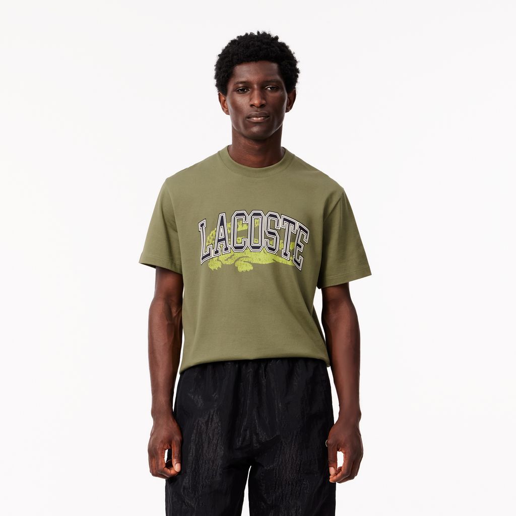Áo Thun Lacoste Nam Chất Liệu Cotton Jersey