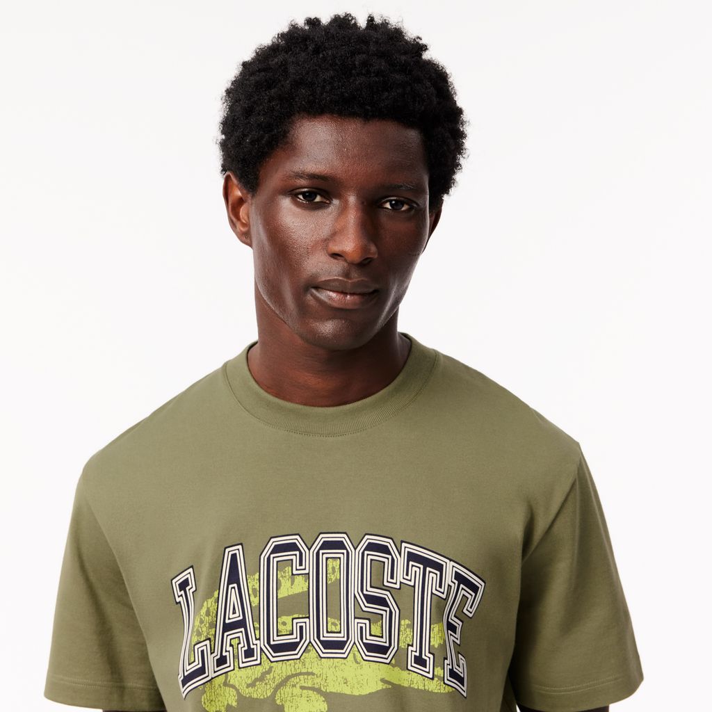 Áo Thun Lacoste Nam Chất Liệu Cotton Jersey