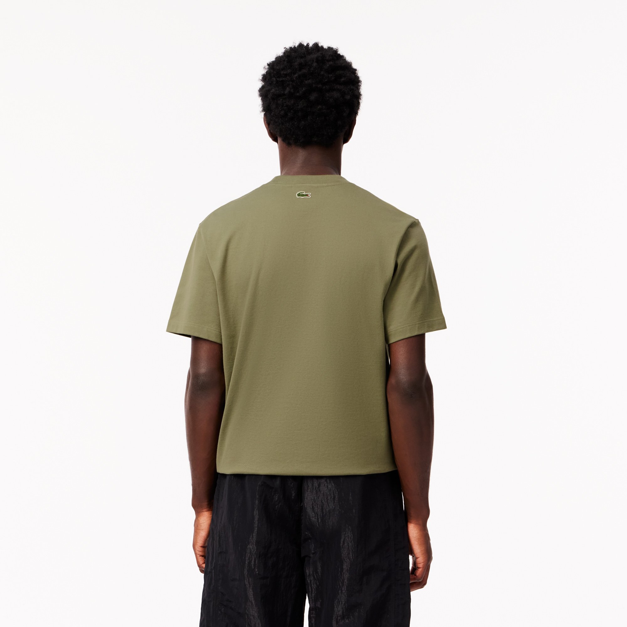 Áo Thun Lacoste Nam Chất Liệu Cotton Jersey