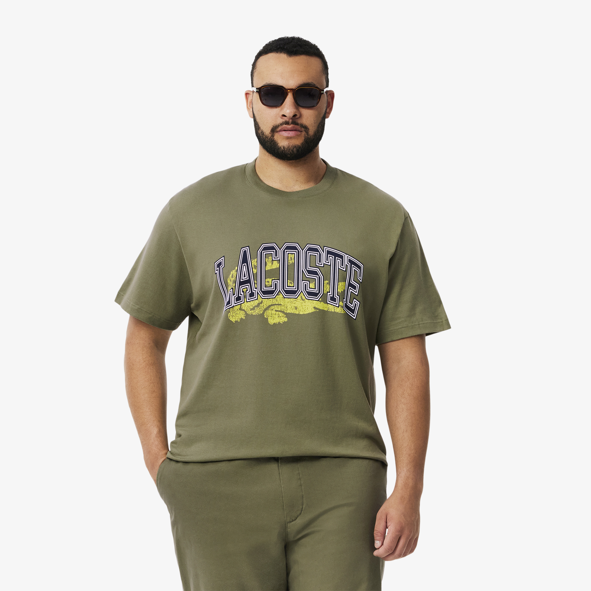 Áo Thun Lacoste Nam Chất Liệu Cotton Jersey