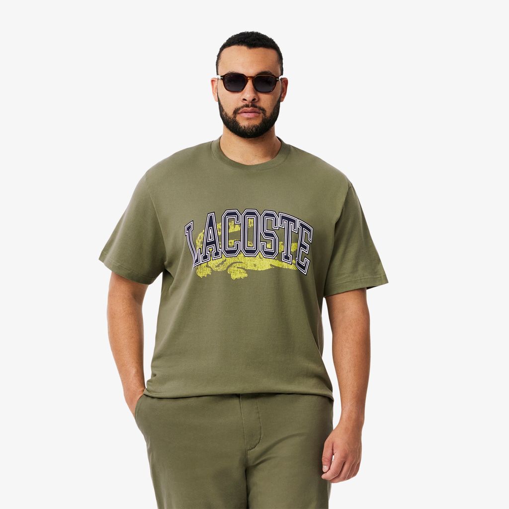 Áo Thun Lacoste Nam Chất Liệu Cotton Jersey