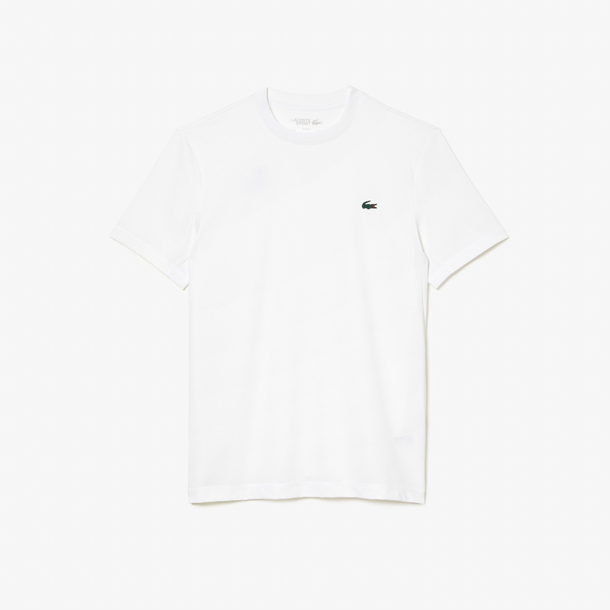 Áo Thun Thể Thao Lacoste Nam Ôm Dáng Chất Liệu Jersey Co Giãn