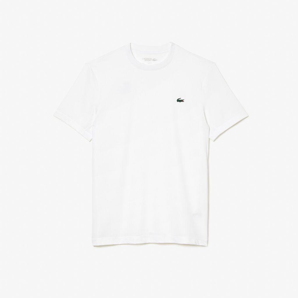 Áo Thun Thể Thao Lacoste Nam Ôm Dáng Chất Liệu Jersey Co Giãn
