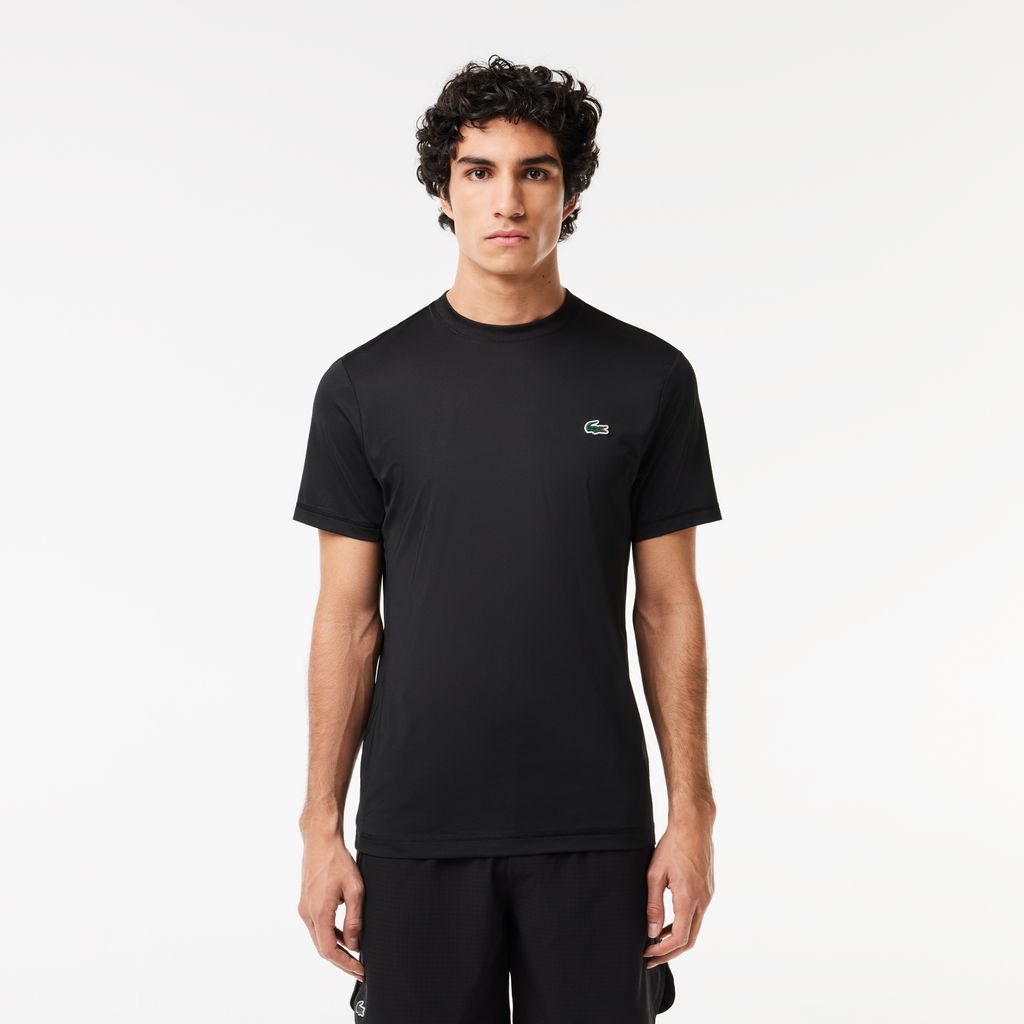 Áo Thun Thể Thao Lacoste Nam Ôm Dáng Chất Liệu Jersey Co Giãn