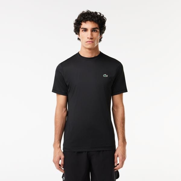 Áo Thun Thể Thao Lacoste Nam Ôm Dáng Chất Liệu Jersey Co Giãn