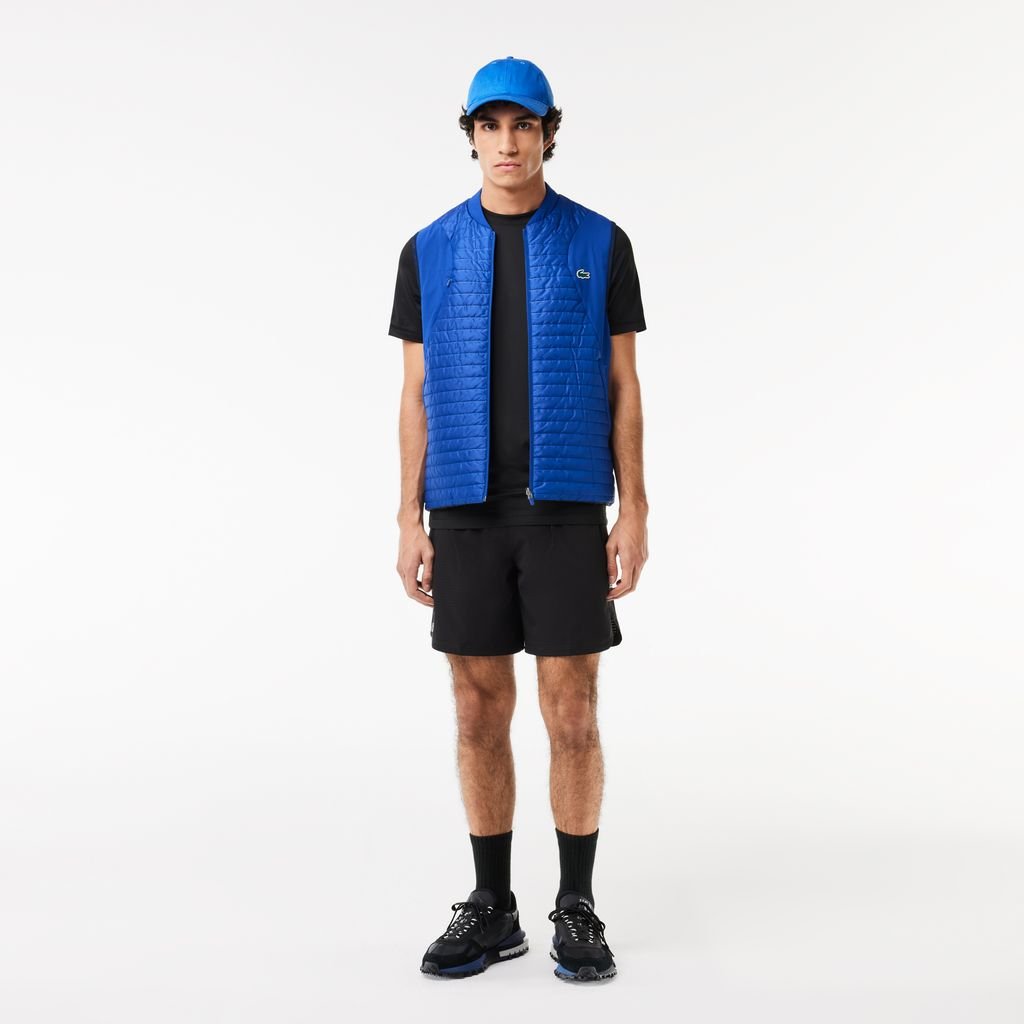 Áo Thun Thể Thao Lacoste Nam Ôm Dáng Chất Liệu Jersey Co Giãn