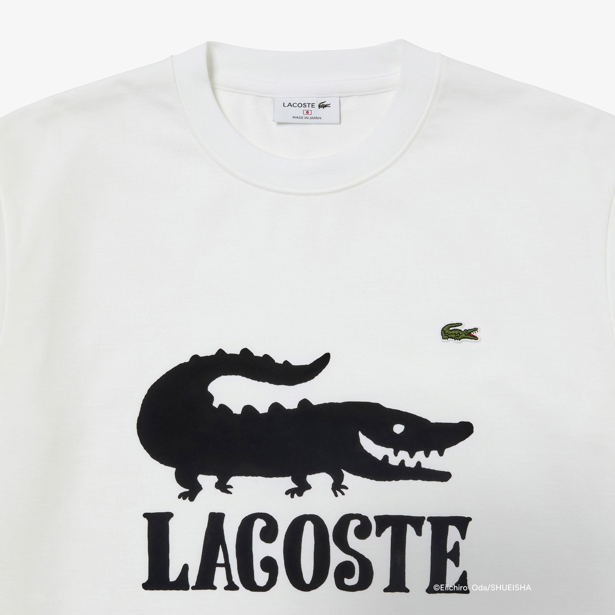 Áo Thun Lacoste Nam Lacoste x ONE PIECE Họa Tiết Logo Cá Sấu In