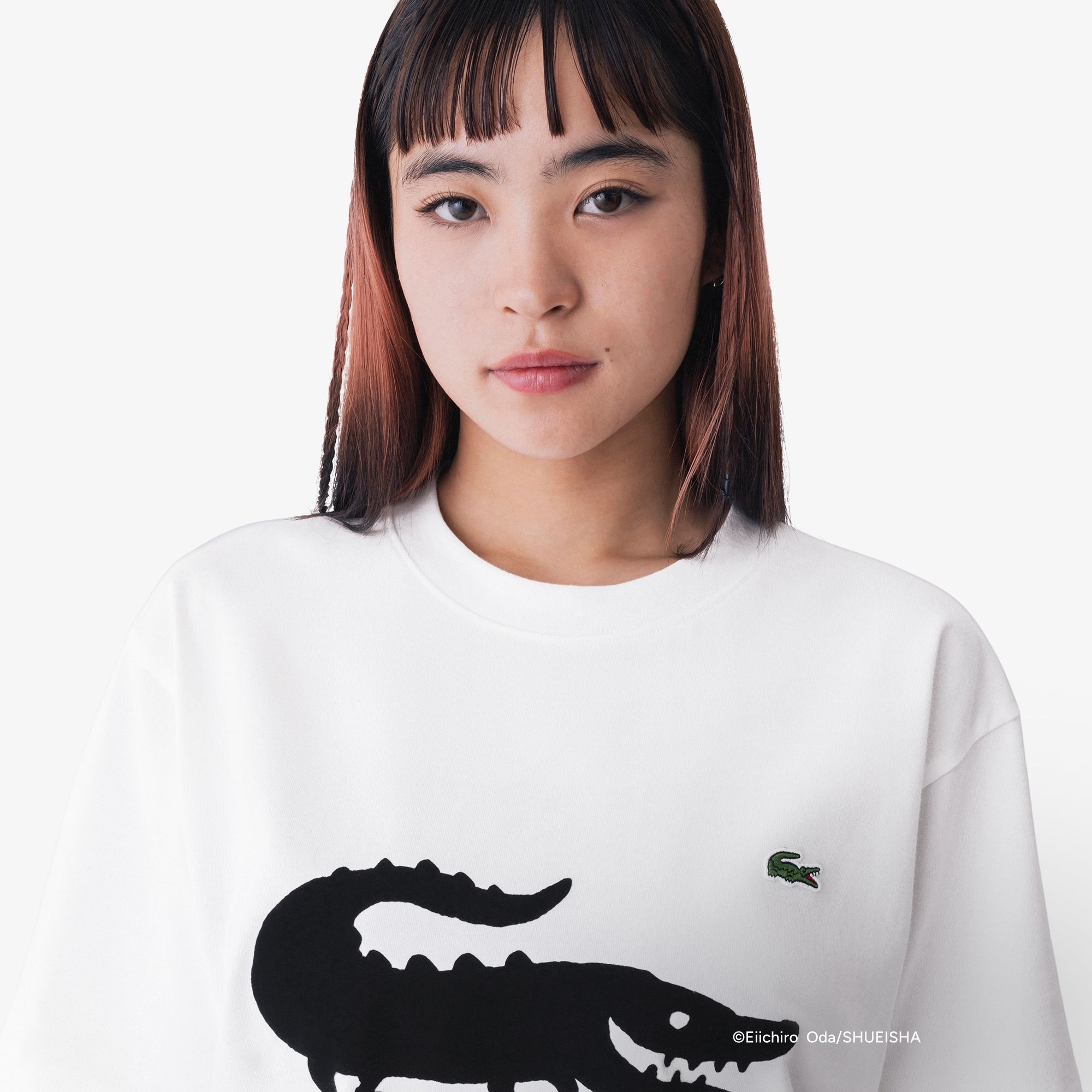 Áo Thun Lacoste Nam Lacoste x ONE PIECE Họa Tiết Logo Cá Sấu In