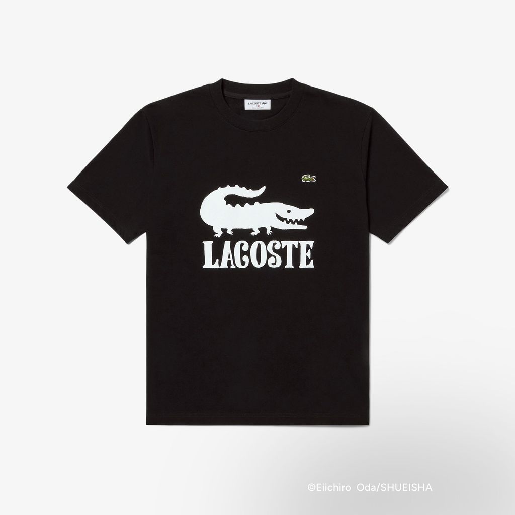 Áo Thun Lacoste Nam Lacoste x ONE PIECE Họa Tiết Logo Cá Sấu In