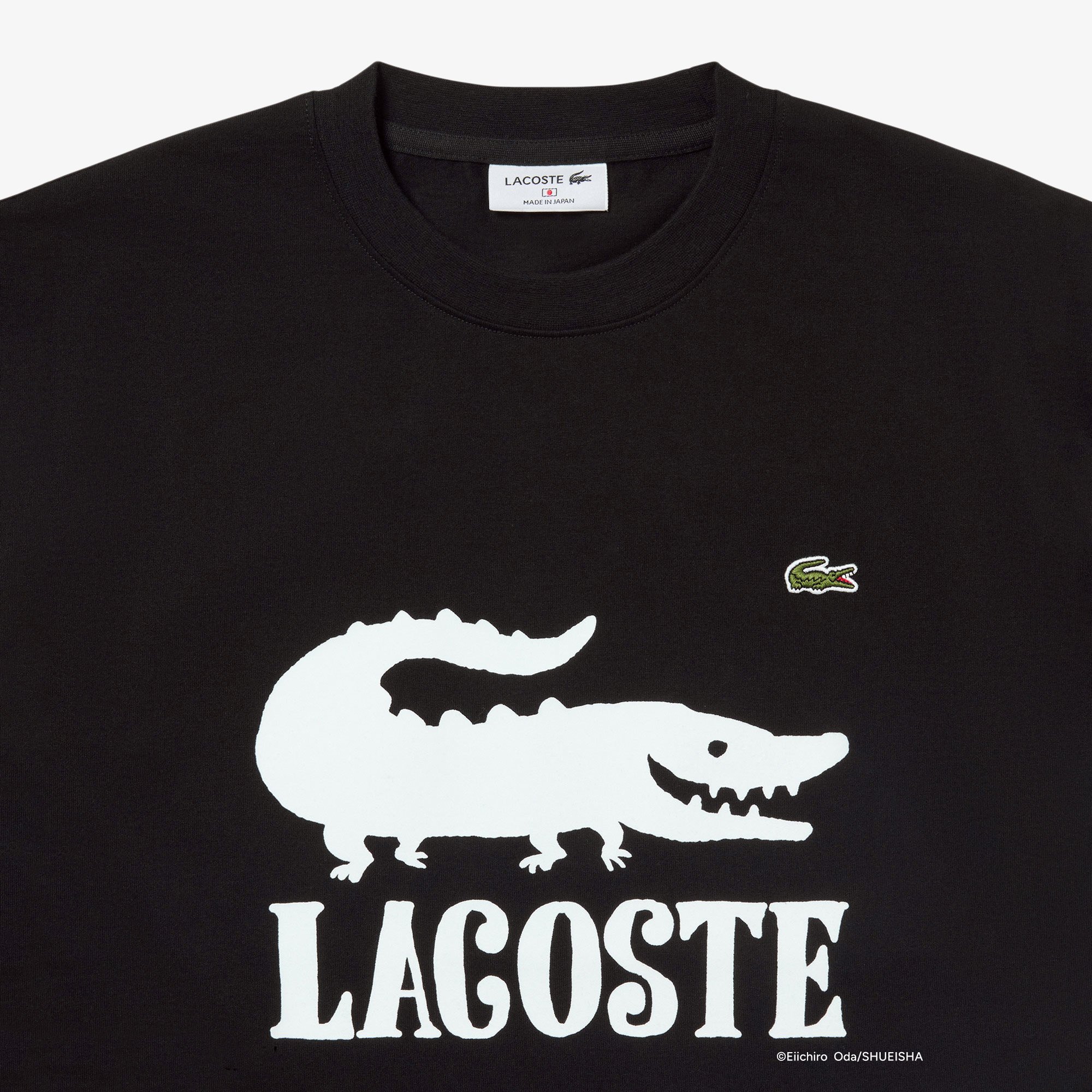 Áo Thun Lacoste Nam Lacoste x ONE PIECE Họa Tiết Logo Cá Sấu In